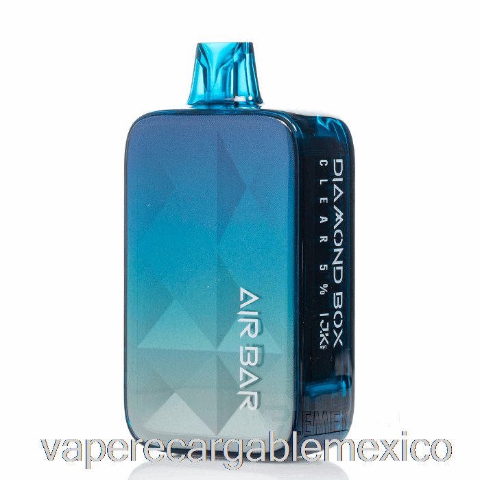 Vape Recargable Barra De Aire Caja De Diamante 20000 Desechable Transparente